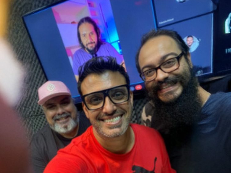 Entrevista de Corbolan360 na Real FM 93,9 · programa Peladeiros